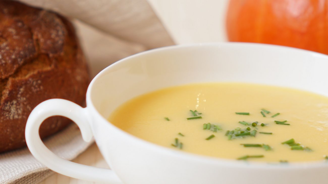Pumpkin & Pear Creamy Soup