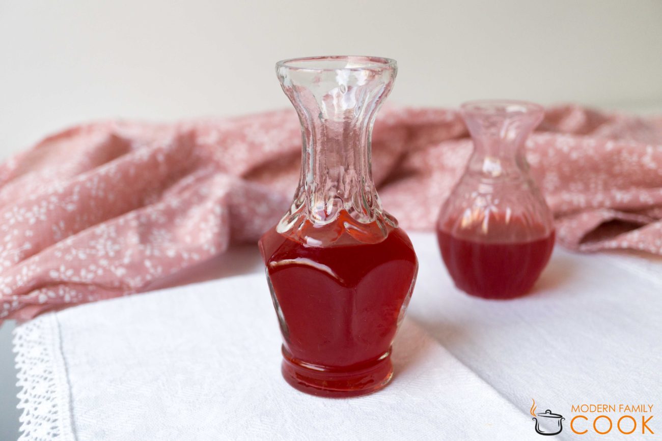 Raspberry Vinegar (method No.2 – natural fermentation, fresh raspberries)