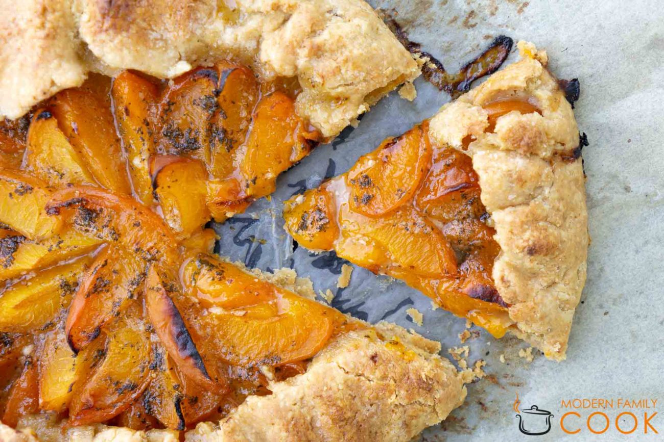 Apricot Galette (Gluten and Dairy-free)