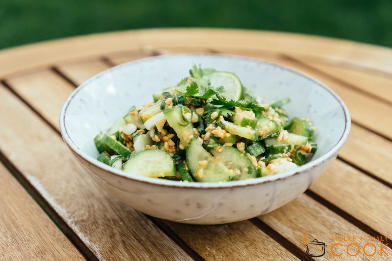 Cucumber and Cashew Salad