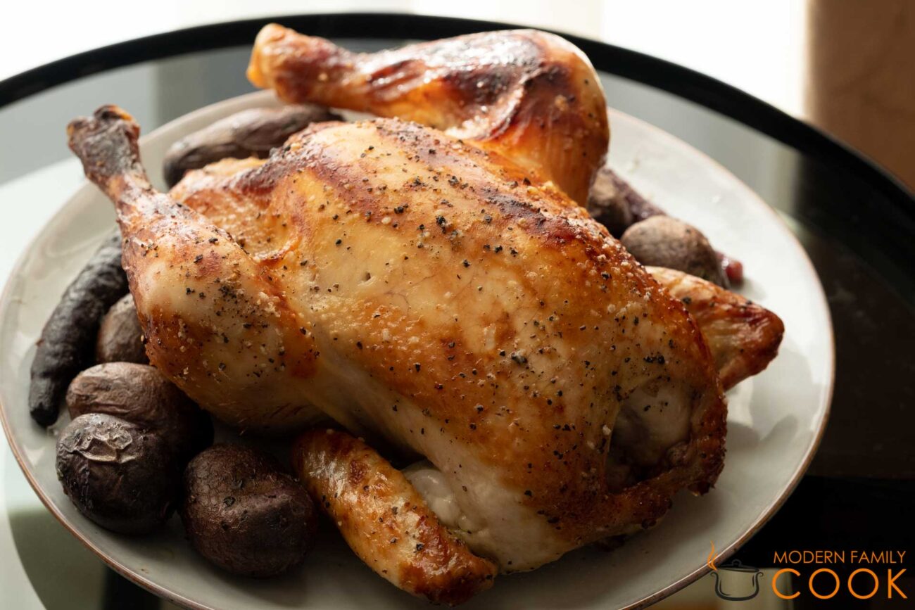 Danish Baked Chicken with Black Pepper