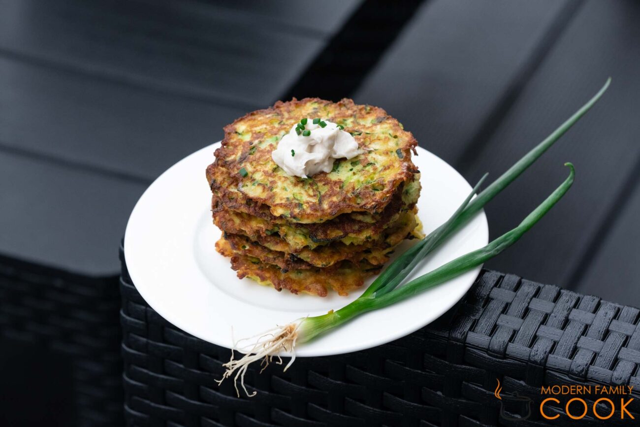 Zucchini Fritters with Almond Flour