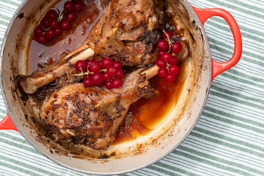 Turkey in Red Currant Marinade