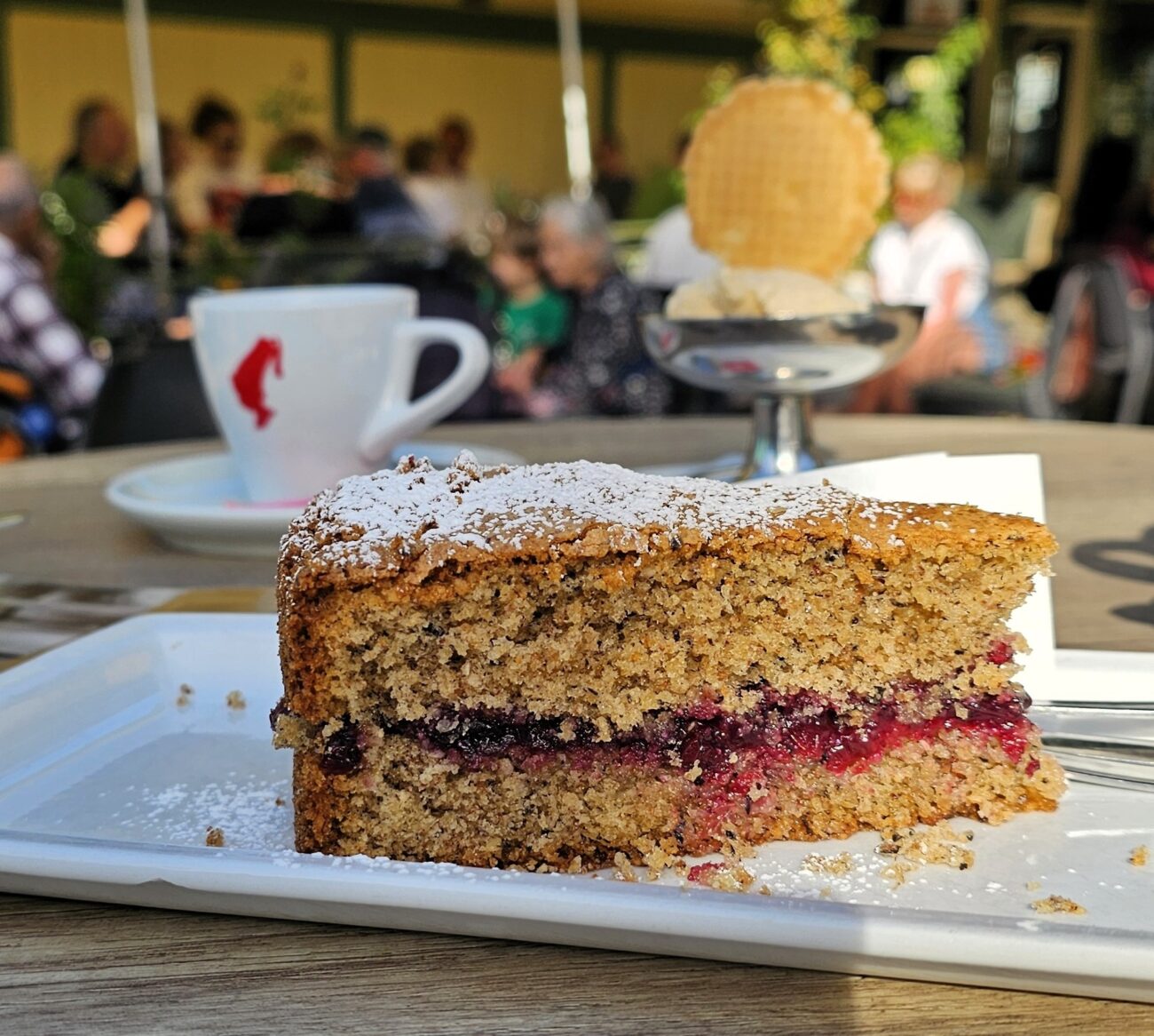 South Tyrolean Buckwheat Cake/Südtiroler Buchweizentorte